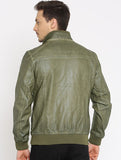Being Human Olive Green Biker Jacket