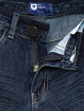 Boys Blue Washed Regular Fit Denim Shorts